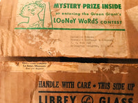 Load image into Gallery viewer, Libbey Vintage Green Giant Tall Collins Glasses (Set of 6)
