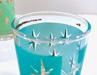 Load image into Gallery viewer, Bartlett Collins Mid-Century North Star Juice Cocktail Glasses (Set of 6)
