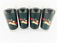 Load image into Gallery viewer, Culver Signed Mid-Century Dasher Flying Reindeer Glasses (Set of 4)
