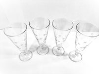 Load image into Gallery viewer, Vintage Etched Dot Pilsner - Champagne Glasses (Set of 4)
