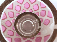 Load image into Gallery viewer, Fred Press Signed Mid-Century Pink and 22-Karat Gold Whiskey Glasses (Set of 4)
