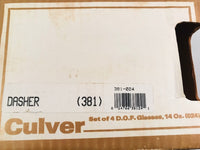 Load image into Gallery viewer, Culver Mid-Century Dasher Flying Reindeer Double Old Fashion Glasses (Set of 4)
