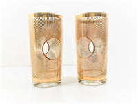 Load image into Gallery viewer, Culver Signed Mid-Century Aurora Golden Highball Glasses (Set of 2)
