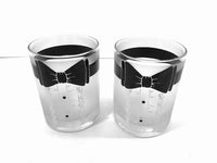 Load image into Gallery viewer, Culver Signed Tuxedo Double Old Fashion Glasses (Set of 2)

