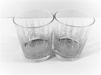 Load image into Gallery viewer, Vintage Frost Pines Double Old Fashion Glasses (Set of 2)
