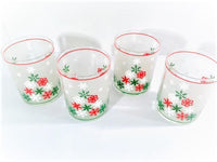Load image into Gallery viewer, Culver Signed Mid-Century Snowflakes Double Old Fashion Glasses (Set of 4)
