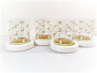 Load image into Gallery viewer, Georges Briard Signed 8-Piece Snowman Double Old Fashion Glasses
