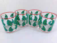 Load image into Gallery viewer, Georges Briard Signed Dr Seuss Christmas Tree Double Old Fashion Glasses (Set of 4)
