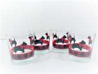 Load image into Gallery viewer, Anchor Hocking Fitz Signed Scottie Dog Glasses (Set of 4)
