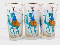 Load image into Gallery viewer, Libbey Hostess Mid-Century We Three Kings Highball Glasses (Set of 8)
