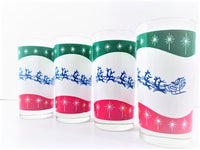 Load image into Gallery viewer, Libbey Mid-Century Retro Up Up and Away Glasses (Set of 4)
