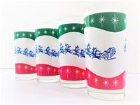 Load image into Gallery viewer, Libbey Mid-Century Retro Up Up and Away Glasses (Set of 4)
