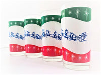 Load image into Gallery viewer, Libbey Mid-Century Retro Up Up and Away Glasses (Set of 4)
