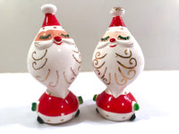 Load image into Gallery viewer, Napco Mid-Century Santa Shaker Set (Set of 2)
