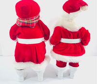 Load image into Gallery viewer, Harold Gale Mr. and Mrs. Santa Claus
