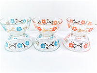 Load image into Gallery viewer, Retro Flower Power 7-Piece Salad Set
