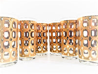 Load image into Gallery viewer, Capri of California Signed Mid-Century Golden Honeycomb Glasses (Set of 6)
