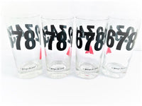 Load image into Gallery viewer, Georges Briard Signed Mid-Century Number Highball Glasses (Set of 8)

