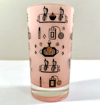 Load image into Gallery viewer, Georges Briard Signed Mid-Century Pink Poodle Vanity/Bathroom Glass
