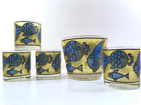 Load image into Gallery viewer, Retro Fish 5-Piece Bar Set
