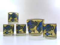 Load image into Gallery viewer, Retro Fish 5-Piece Bar Set
