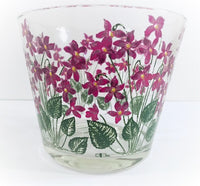 Load image into Gallery viewer, Cera Signed Mid-Century Hand Painted Violets 7 Piece Set
