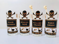 Load image into Gallery viewer, Georges Briard Signed Mid-Century Name Your Poison 15 Piece Bar Set

