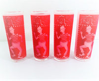 Load image into Gallery viewer, Dominion Glass Mid-Century Flapper Tall Collins Glasses (Set of 4)
