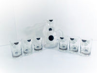 Load image into Gallery viewer, Colony Mid-Century Black and White Daisy Flower Power 7-Piece Set
