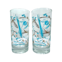 Load image into Gallery viewer, Mid-Century Out of This World Atomic Space Glasses (Set of 6)
