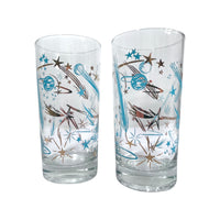 Load image into Gallery viewer, Mid-Century Out of This World Atomic Space Glasses (Set of 6)
