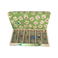 Load image into Gallery viewer, Otsuka Glass Japan Mid-Century Humorous Golfing Glasses (Set of 6)
